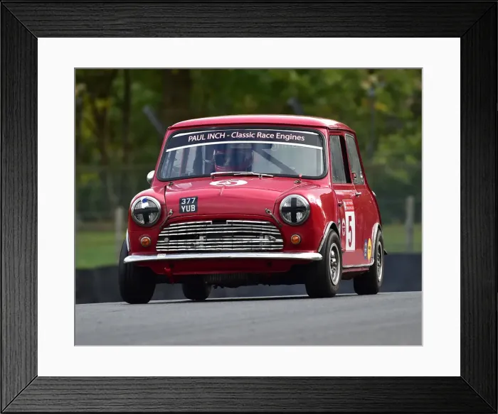 Framed Print : CM26 2190 Andy Messham, Austin Mini Seven