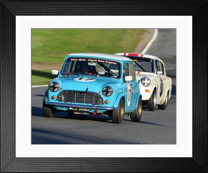 Framed Print : CJ7 5328 James Burrows, Austin Mini Cooper S Framed Print : CJ7 5328 James Burrows, Austin Mini Cooper S