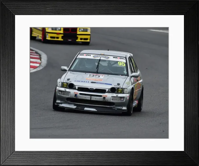 Framed Print : CM26 2301 Dave Cockell, Ford Escort Cosworth Framed Print : CM26 2301 Dave Cockell, Ford Escort Cosworth