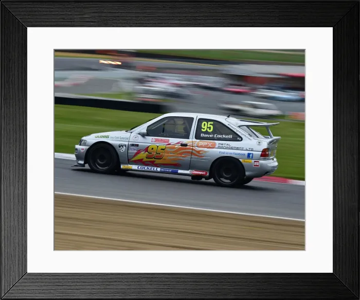 Framed Print : CM26 2493 Dave Cockell, Ford Escort Cosworth Framed Print : CM26 2493 Dave Cockell, Ford Escort Cosworth