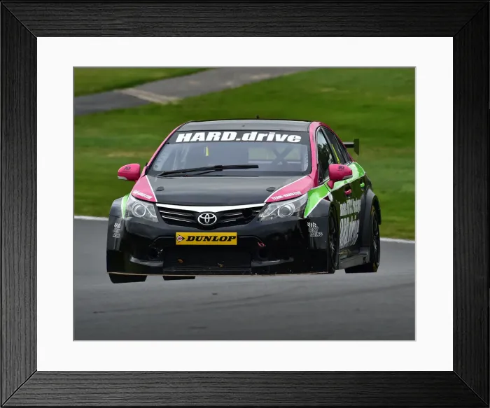 Framed Print : CM26 2352 Adam Hatfield, Toyota Avensis