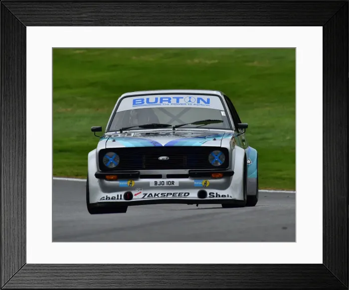 Framed Print : CM26 2356 Neil Argrave, Ford Escort Mk2 Framed Print : CM26 2356 Neil Argrave, Ford Escort Mk2