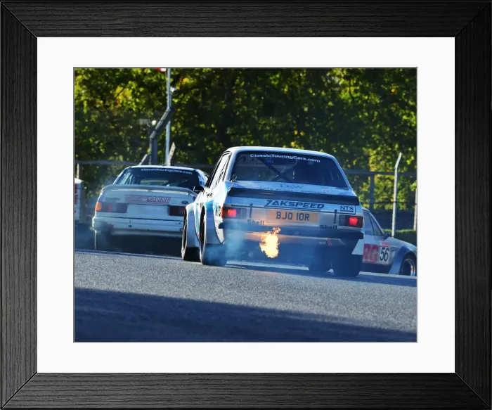 Framed Print : CJ7 5483 Neil Argrave, Ford Escort Mk2 Framed Print : CJ7 5483 Neil Argrave, Ford Escort Mk2