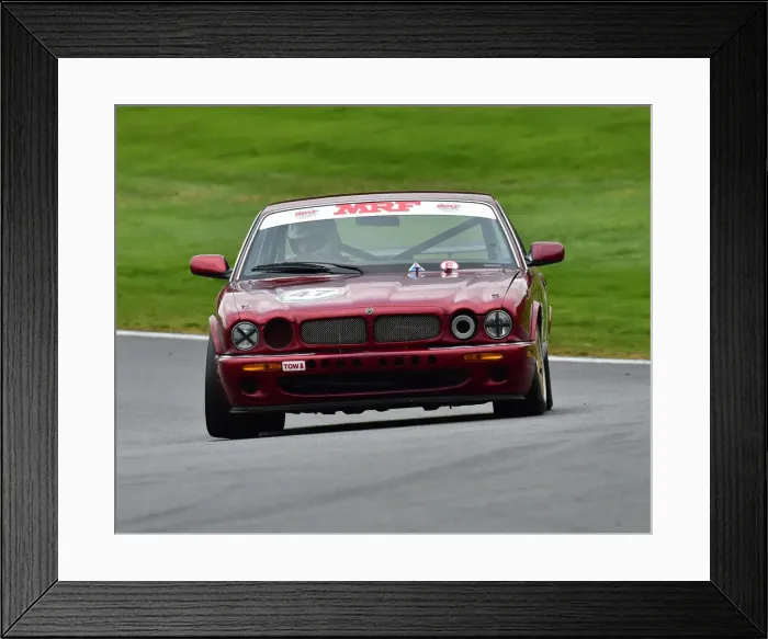 Framed Print : CM26 2367 Richard Askham, Jaguar XJR