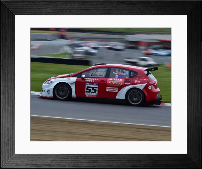 Framed Print : CM26 2408 Ilsa Cox, SEAT Leon Cupra Cup Framed Print : CM26 2408 Ilsa Cox, SEAT Leon Cupra Cup