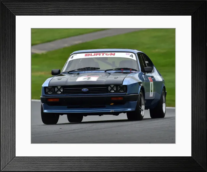 Framed Print : CM26 2348 Keith Harding, Ford Capri Framed Print : CM26 2348 Keith Harding, Ford Capri