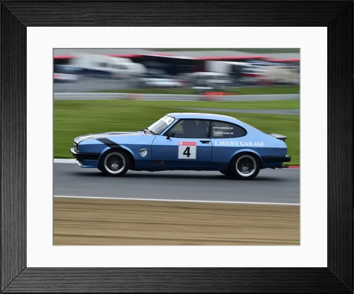 Framed Print : CM26 2488 Keith Harding, Ford Capri Framed Print : CM26 2488 Keith Harding, Ford Capri