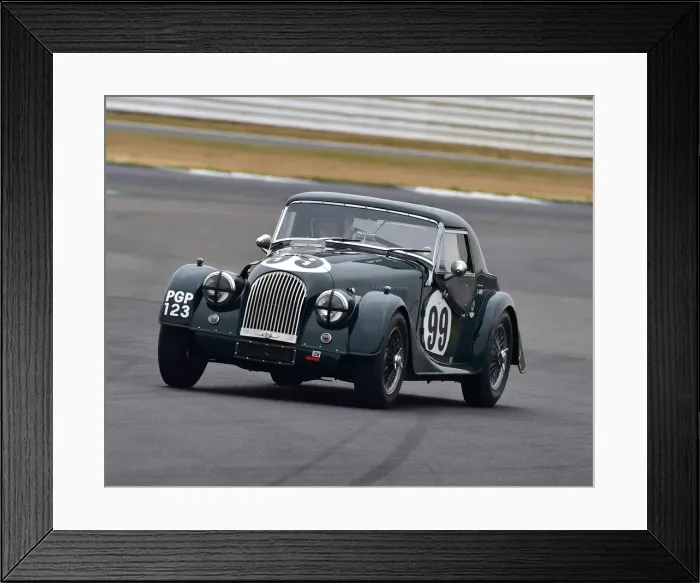 Framed Print : CM24 8918 Simon Gurney, Mark Shears, Morgan Plus 4 Framed Print : CM24 8918 Simon Gurney, Mark Shears, Morgan Plus 4
