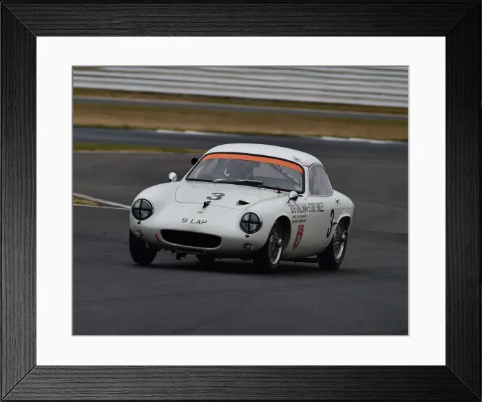 Framed Print : CM24 8909 David Clark, Lotus Elite Framed Print : CM24 8909 David Clark, Lotus Elite