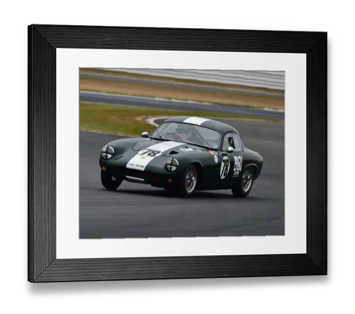 Framed Print : CM24 8907 Marc Gordon, Nick Finburgh, Lotus Elite