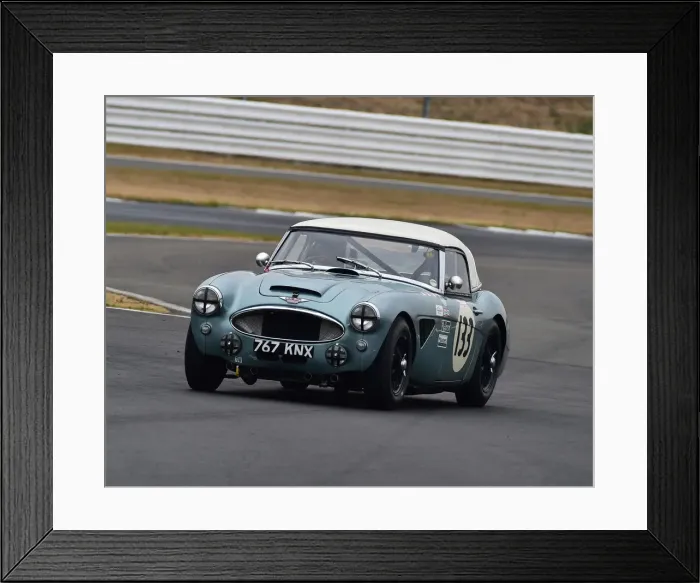 Framed Print : CM24 8892 Alex Bell, Julian Thomas, Austin Healey 3000 Framed Print : CM24 8892 Alex Bell, Julian Thomas, Austin Healey 3000