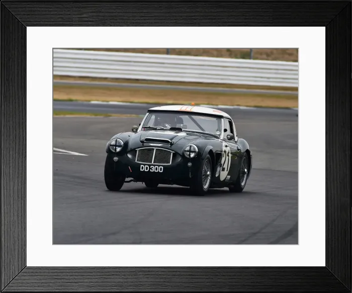 Framed Print : CM24 8899 Christian van Lanschot, Jeremy Welch, Austin Healey 3000 Framed Print : CM24 8899 Christian van Lanschot, Jeremy Welch, Austin Healey 3000