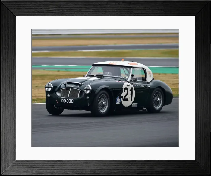 Framed Print : CM24 8968 Christian van Lanschot, Jeremy Welch, Austin Healey 3000 Framed Print : CM24 8968 Christian van Lanschot, Jeremy Welch, Austin Healey 3000