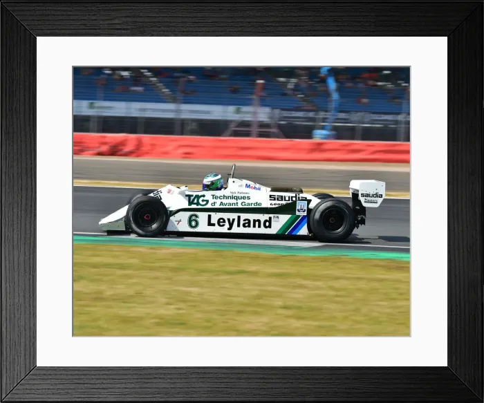 Framed Print : CM24 9622 Nick Padmore, Williams FW07C Framed Print : CM24 9622 Nick Padmore, Williams FW07C