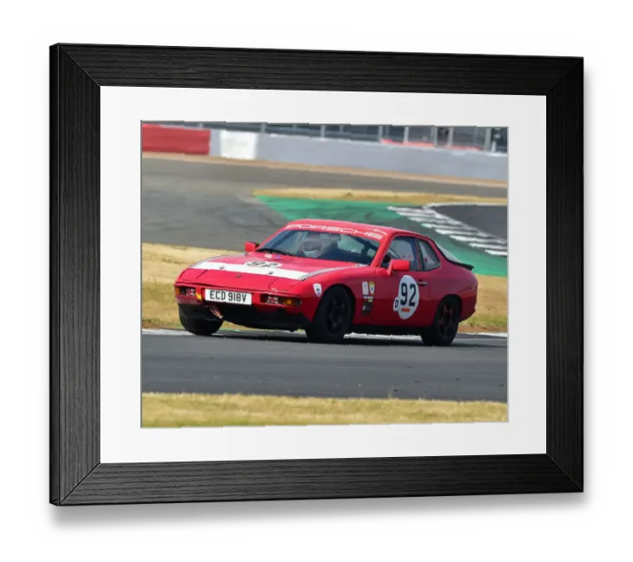 Framed Print : CM24 9842 Brian Jarvis, Porsche 924 Framed Print : CM24 9842 Brian Jarvis, Porsche 924
