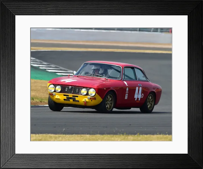 Framed Print : CM24 9839 Ken Rorrison, Alfa Romeo 2000 GTV