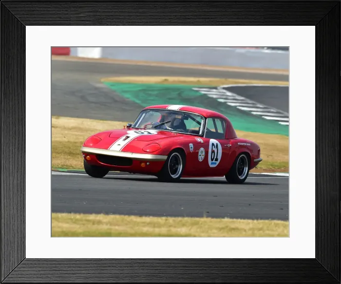 Framed Print : CM24 9837 Larry Kennedy, Lotus Elan S1 Framed Print : CM24 9837 Larry Kennedy, Lotus Elan S1