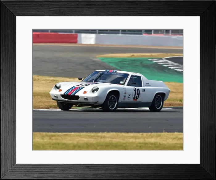 Framed Print : CM24 9825 Will Leverett, Lotus Europa Framed Print : CM24 9825 Will Leverett, Lotus Europa