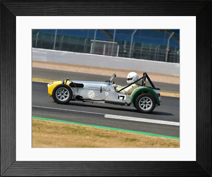Framed Print : CM24 9795 Teifion Salisbury, Lotus Seven S2 Framed Print : CM24 9795 Teifion Salisbury, Lotus Seven S2