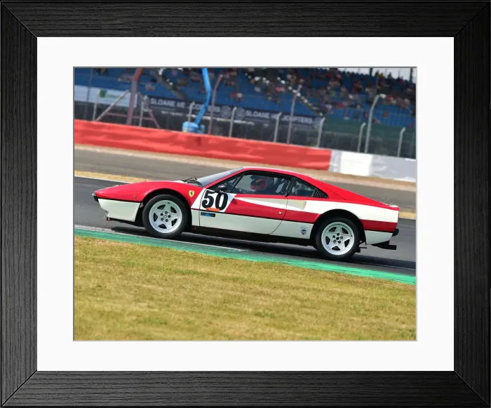 Framed Print : CM24 9780 John Dickson, Ferrari 305 GTB Framed Print : CM24 9780 John Dickson, Ferrari 305 GTB