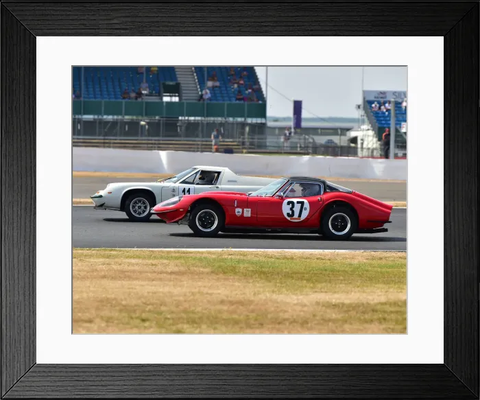 Framed Print : CM24 9765 Howard Payne, Lotus Europa, Nic Strong, Marcos 3000GT Framed Print : CM24 9765 Howard Payne, Lotus Europa, Nic Strong, Marcos 3000GT