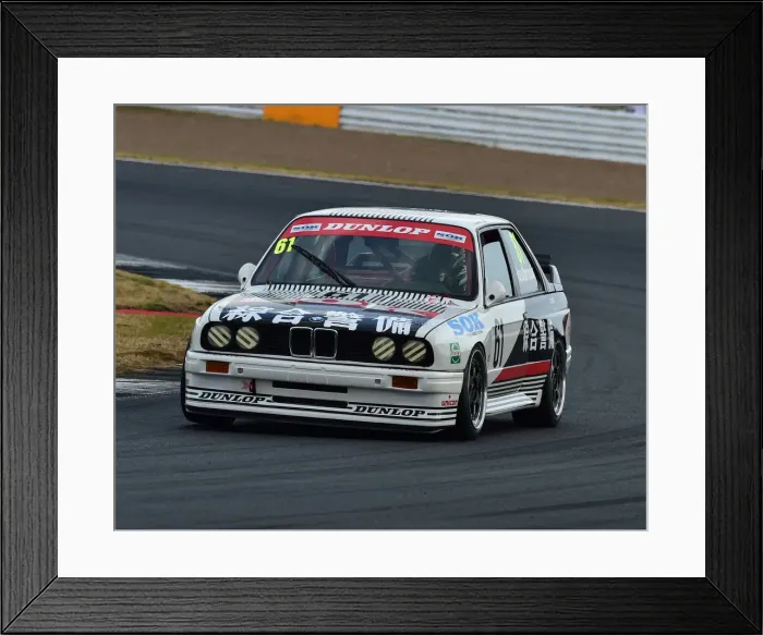Framed Print : CM25 0072 Tom Houlbrook, BMW M3 E30 Framed Print : CM25 0072 Tom Houlbrook, BMW M3 E30