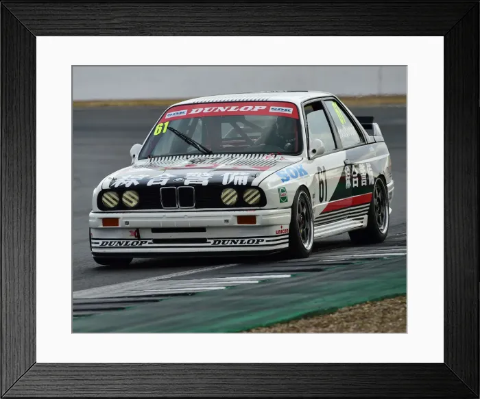 Framed Print : CM25 0128 Tom Houlbrook, BMW M3 E30 Framed Print : CM25 0128 Tom Houlbrook, BMW M3 E30