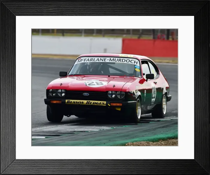 Framed Print : CM25 0125 Scott O Donnell, Ford Capri Framed Print : CM25 0125 Scott O Donnell, Ford Capri