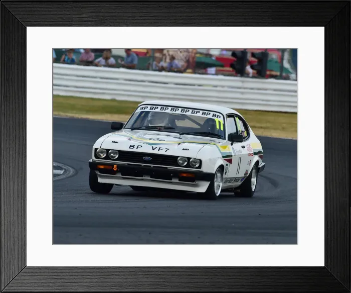 Framed Print : CM25 0062 Duncan McKay, Ford Capri Framed Print : CM25 0062 Duncan McKay, Ford Capri