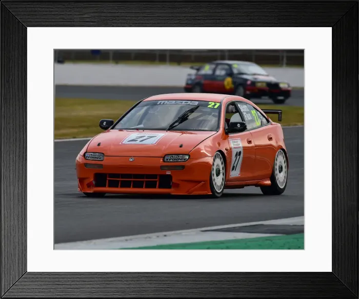 Framed Print : CM25 0152 Ian Flux, Mazda 323F