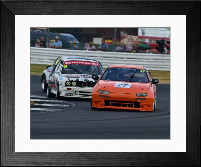 Framed Print : CM25 0051 Ian Flux, Mazda 323F Framed Print : CM25 0051 Ian Flux, Mazda 323F