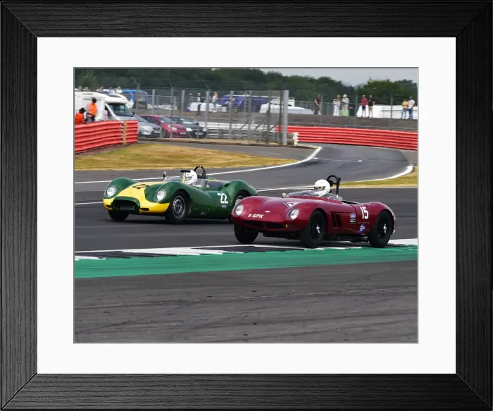 Framed Print : CM24 9163 John Burton, Alton Jaguar, Tom Harris, Lister Jaguar Knobbly Framed Print : CM24 9163 John Burton, Alton Jaguar, Tom Harris, Lister Jaguar Knobbly