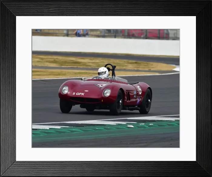 Framed Print : CM24 9157 John Burton, Alton Jaguar Framed Print : CM24 9157 John Burton, Alton Jaguar