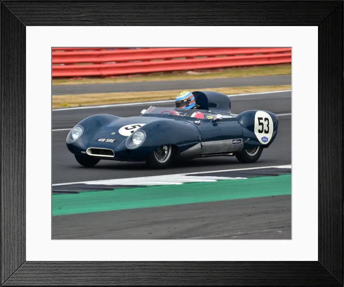 Framed Print : CM24 9147 Richard Postins, Andrea Stortoni, Lotus XI Le Mans