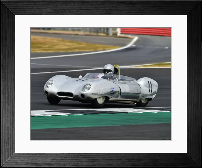 Framed Print : CM24 9141 Rick Bourne, Malcolm Paul, Lotus XI Framed Print : CM24 9141 Rick Bourne, Malcolm Paul, Lotus XI