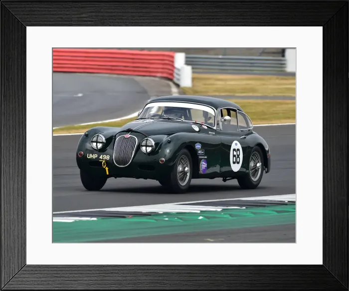 Framed Print : CM24 9131 Marc Gordon, Jaguar XK150