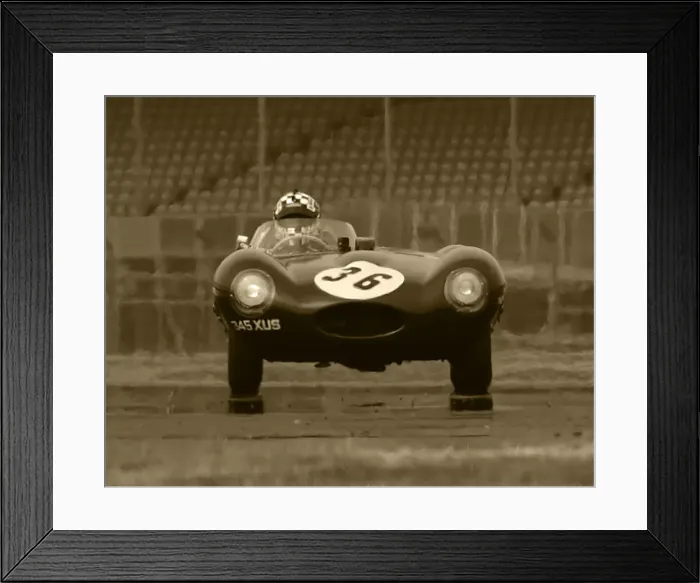 Framed Print : CM24 9023 Rod Barrett, Jay Shepherd, Jaguar D-Type Framed Print : CM24 9023 Rod Barrett, Jay Shepherd, Jaguar D-Type