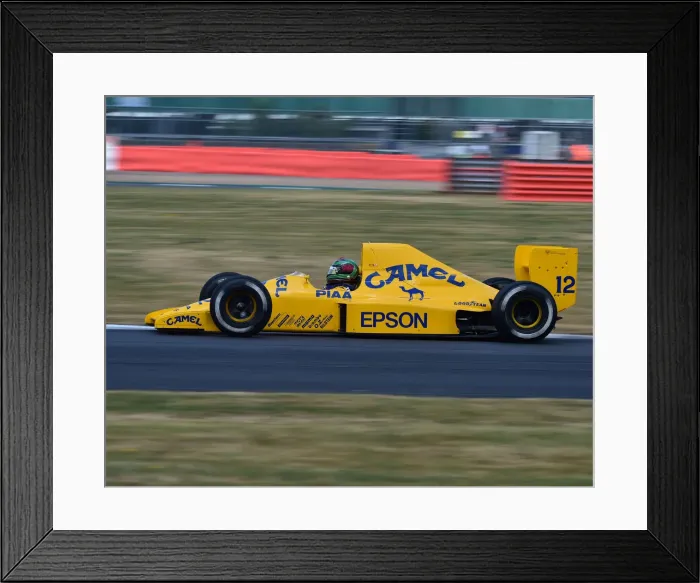 Framed Print : CM24 9238 Steve Griffiths, Lotus 101