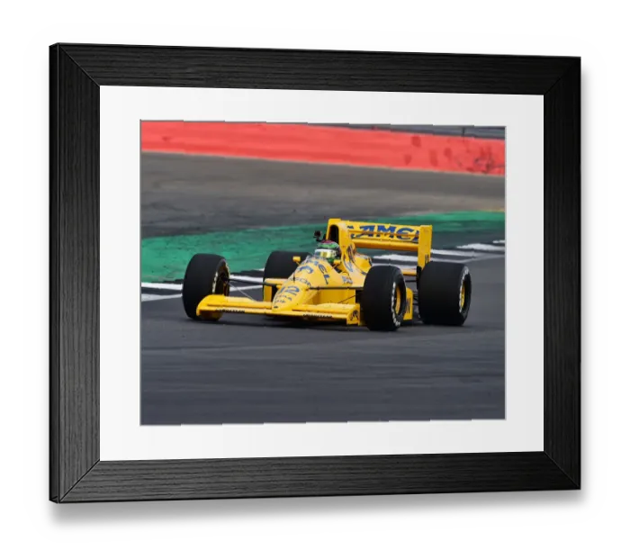 Framed Print : CM24 9207 Steve Griffiths, Lotus 101