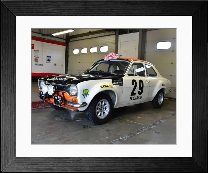 Framed Print : CM25 7890 Ford Escort Twin Cam Mk1 Framed Print : CM25 7890 Ford Escort Twin Cam Mk1