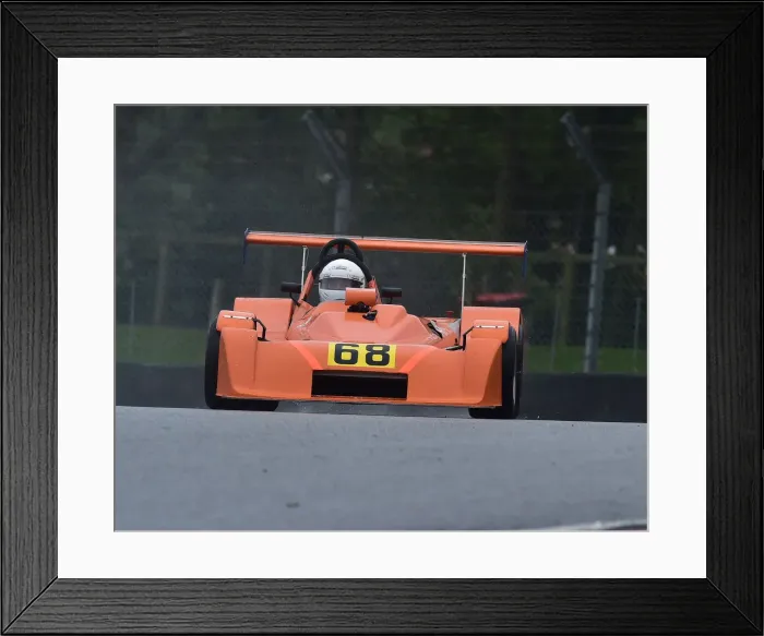Framed Print : CM25 8678 David Facer, Mallock Mk18BW Framed Print : CM25 8678 David Facer, Mallock Mk18BW