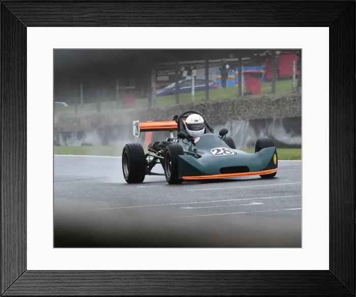 Framed Print : CM25 9129 Fraser Collins, Lola T580 Framed Print : CM25 9129 Fraser Collins, Lola T580