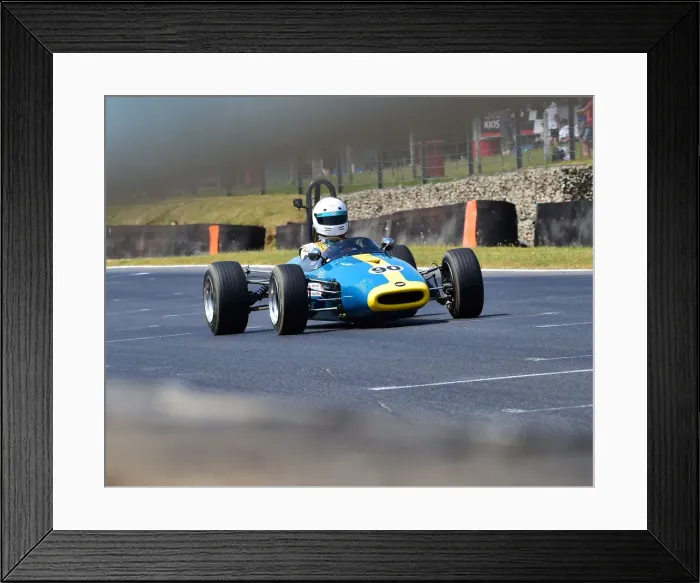 Framed Print : CM24 2285 Angelo Delea, Brabham BT16 Framed Print : CM24 2285 Angelo Delea, Brabham BT16