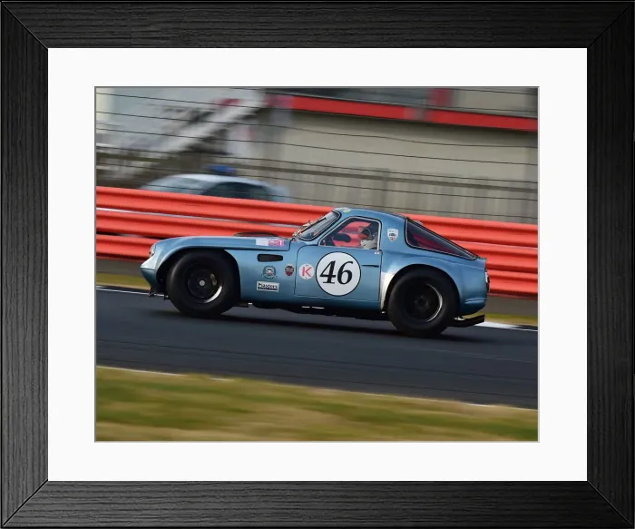 Framed Print : CM25 0440 Mike Whitaker, TVR Griffith
