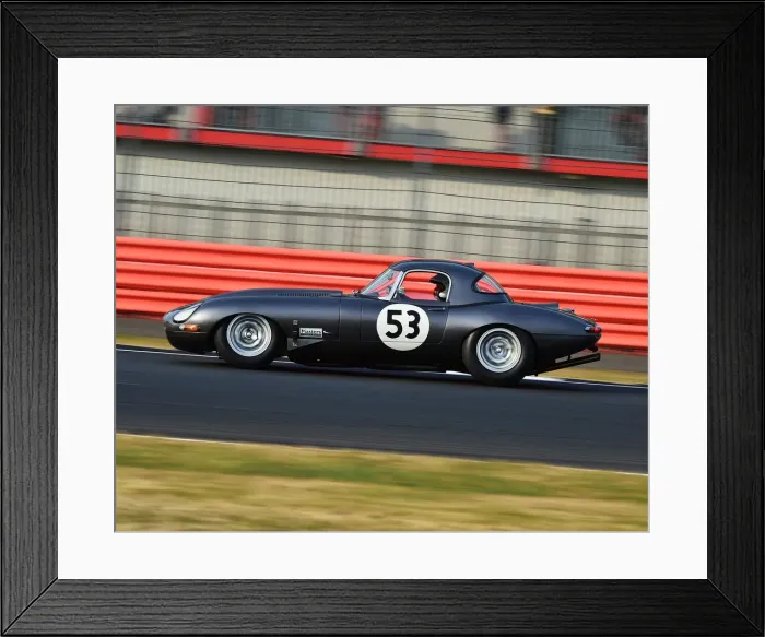 Framed Print : CM25 0378 John Pearson, Gary Pearson, Jaguar E-Type Framed Print : CM25 0378 John Pearson, Gary Pearson, Jaguar E-Type