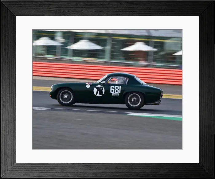 Framed Print : CM25 0370 Marc Gordon, Nick Finburgh, Lotus Elite