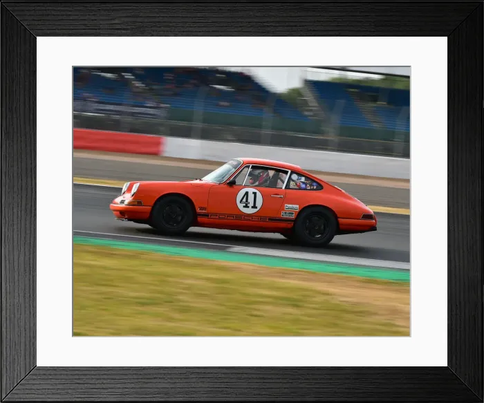 Framed Print : CM25 0312 Pietro Vergnano, Porsche 911 Framed Print : CM25 0312 Pietro Vergnano, Porsche 911