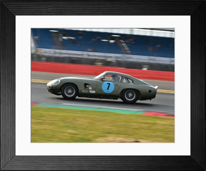 Framed Print : CM25 0293 Simon Hadfield, Wolfgang Friedrichs, Aston Martin DP214