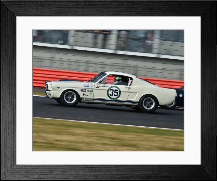 Framed Print : CM25 0202 Leigh Smart, Kevin Hancock, Ford Shelby Mustang Framed Print : CM25 0202 Leigh Smart, Kevin Hancock, Ford Shelby Mustang