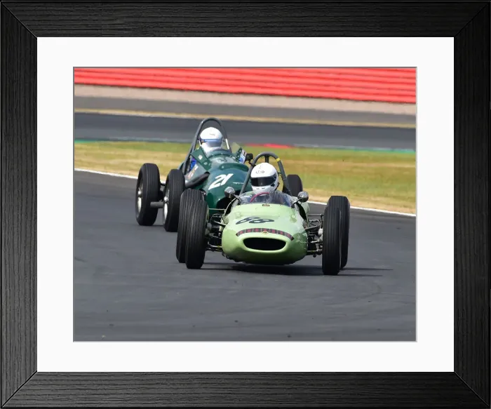 Framed Print : CM24 9935 Bernardo Hartogs, Lotus 18-21
